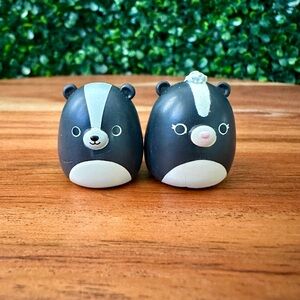 Squish-a-longs by Squishmallows Skunk Bundle